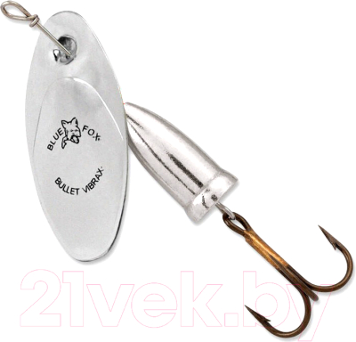 Блесна Blue Fox, Vibrax Bullet / VB6-S 
Блесна Blue Fox, Vibrax Bullet / VB6-S