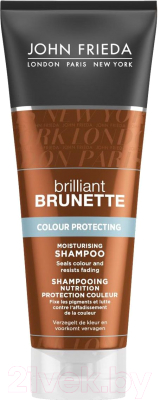 

Шампунь для волос John Frieda, Brilliant Brunette Colour Protecting увлажняющий