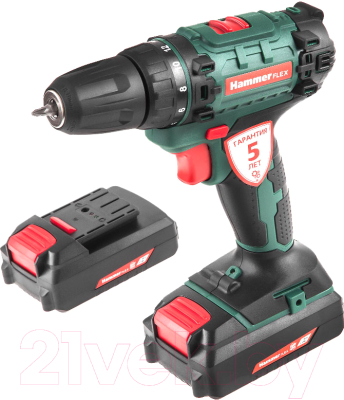 

Аккумуляторная дрель-шуруповерт Hammer, Flex ACD180Li