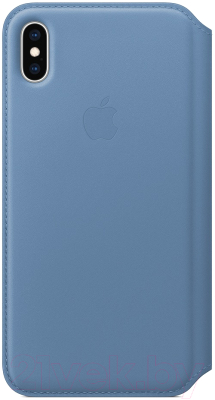 

Чехол-книжка Apple, Leather Folio для iPhone XS Max Cornflower / MVFT2