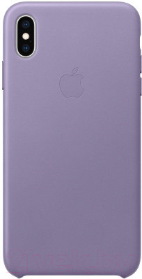 

Чехол-накладка Apple, Leather Case для iPhone XS Max Lilac / MVH02