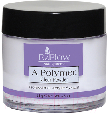 

Акриловая пудра для ногтей EzFlow, Прозрачный, A-Polymer Clear Acrylic Powder