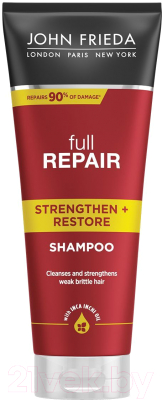 

Шампунь для волос John Frieda, Full Repair укрепляющий + восстанавливающий