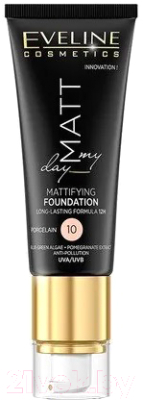 

Тональный крем Eveline Cosmetics, Matt My Day №10 Porcelain