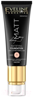 

Тональный крем Eveline Cosmetics, Matt My Day №11 Ivory