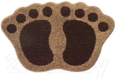 

Коврик для ванной Shahintex, Microfiber лапки совмещенные 50x80