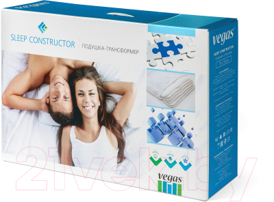 

Ортопедическая подушка Vegas, Sleep Constructor №4