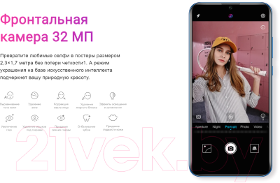 Смартфон Honor 10i 4GB/128GB (Midnight Black)