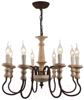 

Люстра Arte Lamp, Woodstock A1700LM-8BR