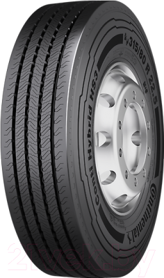 

Грузовая шина Continental, ContiHybrid HS3 295/80R22.5 154/149M нс16 Рулевая