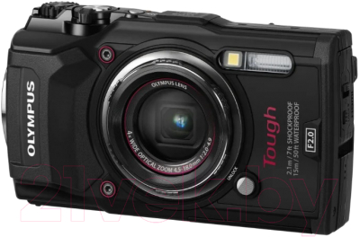 

Компактный фотоаппарат Olympus, TG-5 + чехол / V104190BE030