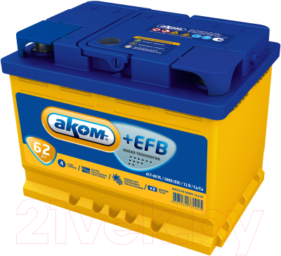 Автомобильный аккумулятор AKOM