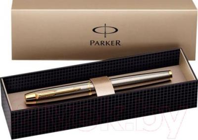 

Ручка перьевая Parker, IM Brushed Metal GT S0856230