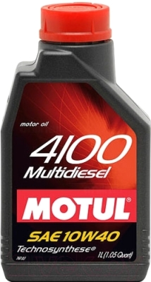 

Моторное масло Motul, 4100 Multidiesel 10W40 / 100257