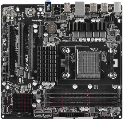 

Материнская плата AsRock, 970M Pro3
