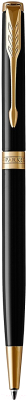 

Ручка шариковая Parker, Sonnet Core Slim Black Lacquer GT 1931498