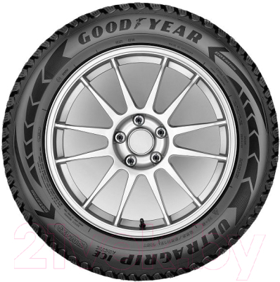 Зимняя шина Goodyear UltraGrip Ice Arctic SUV 255/55R19 111T (шипы)