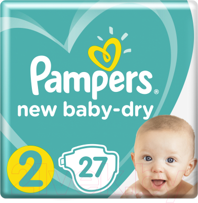 

Подгузники Pampers, New Baby-Dry 2 Mini