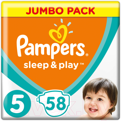 

Подгузники Pampers, Sleep&Play 5 Junior Jumbo Pack