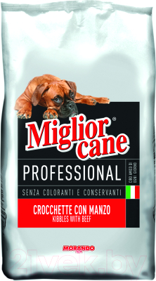 

Корм для собак Miglior, Cane Professional Kibbles Beef