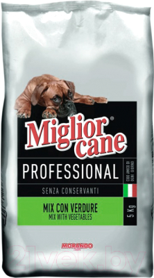 

Корм для собак Miglior, Cane Professional Mix Vegetables