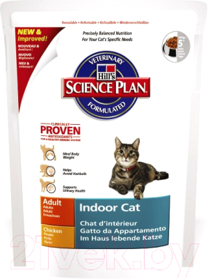 

Корм для кошек Hill's, Science Plan Adult Indoor Cat