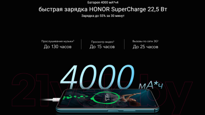 Смартфон Honor 20 Pro 8GB/256GB (Phantom Blue)