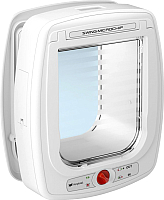 Электронная дверца для животных Ferplast Swing Microchip Large / 72093011 (белый) -
