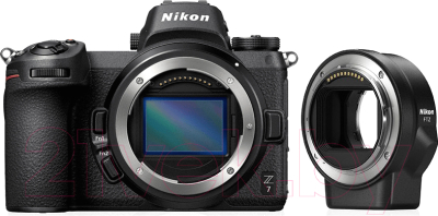 

Беззеркальный фотоаппарат Nikon, Z7 + переходник FTZ Kit
