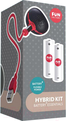 

Зарядное устройство для интимных игрушек Fun Factory, Battery + Hybrid KIT / 62822
