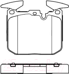 

Тормозные колодки Bosch, 0986494701