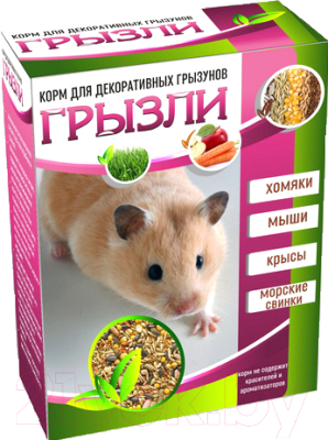 

Корм для грызунов Грызли, Для декоративных