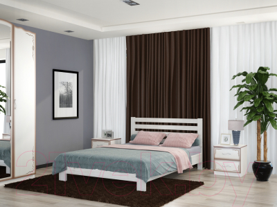 

Полуторная кровать Bravo Мебель, Вероника 120x200