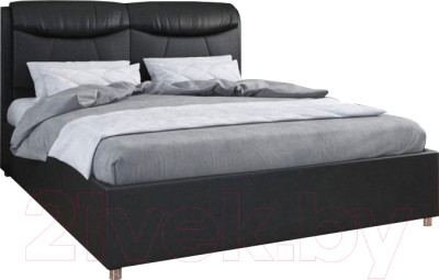 

Двуспальная кровать Bravo Мебель, Бавария с ПМ 160x200