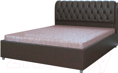 

Двуспальная кровать Bravo Мебель, Барселона с ПМ 160x200
