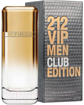 Carolina Herrera 212 Vip Club Edition 100мл туалетная вода купить