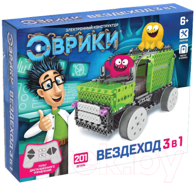 

Конструктор управляемый Эврики, Вездеход 3 в 1 / 3818462