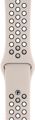 

Ремешок для умных часов Apple, Desert Sand/Black Nike Sport Band 44mm / MWUD2