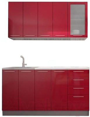 

Готовая кухня Аметиста, Олива 1.6