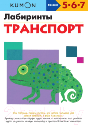 

Развивающая книга МИФ, Лабиринты. Транспорт