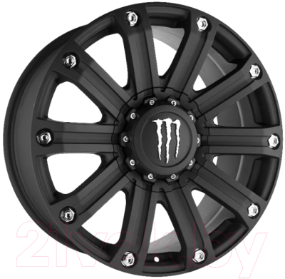 

Литой диск RepliKey, RK1015 Toyota 20x9" 5x150мм DIA 110.5мм ET 35мм Matt Black