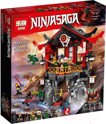 

Конструктор Lepin, NinjaGo Храм Воскресения / 06078