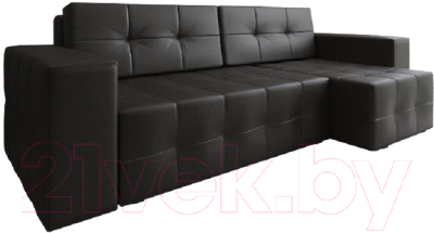 

Диван угловой Настоящая мебель, Гессен НПБ экокожа правый