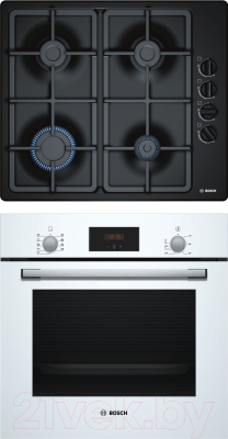 

Комплект встраиваемой техники Bosch, HBF114BV0R + PBP6C6B91R