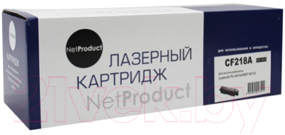 

Тонер-картридж NetProduct, Черный, N-CF218A