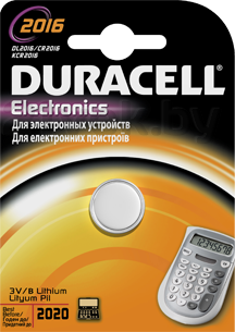 

Батарейка Duracell, Specialistica Litio 2016