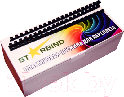 

Пружины для переплета Starbind, 12мм / BP12BkSB