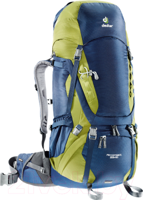 

Рюкзак туристический Deuter, Aircontact 55+10 / 3320316.3221