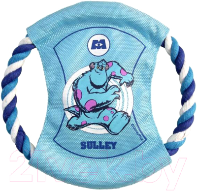 

Игрушка для животных Triol, Летающий диск на веревке с пищалкой Sulley WD1022 / 12141071
