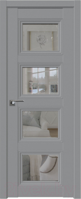 

Дверь межкомнатная ProfilDoors, Классика 2.107U 60x200